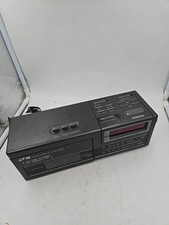 Vintage Sears Roebuck AM/FM Cassette Clock Radio Tape 225.23415  picture
