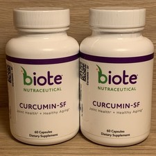 2 Pack - Biote Nutraceuticals - Curcumin SF - Joint Health + Healthy Aging 04/27 picture