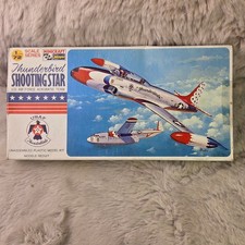 Minicraft Hasegawa 1/72 Thunderbird Shooting Star USAF Model Kit 123 Vintage picture