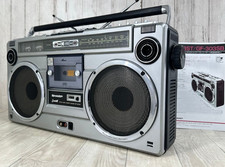 Sharp GF-303ST Boombox Cassette Radio Vintage Woking Tested Used From Japan picture