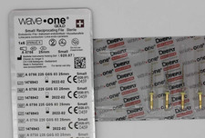 Waveone Gold Wave One Small Yellow Endodontic File Root Canal Dentsply 4pk 25mm picture