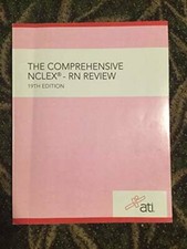 THE COMPREHENSIVE NCLEX-RN REVIEW 19TH EDITION - Textbook Binding - GOOD picture