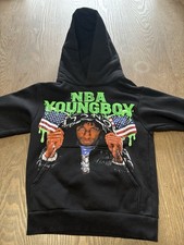 NBA Youngboy Hip Hop Rap Concert Sweatshirt Graphic Youth XL Shirt Hoodie Black picture