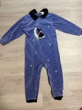 vintage/Y2K-era Puddles n' Bubbles velour one-piece romper in a toddler size 4T picture