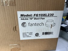 Fantech Model: FG10XL230 Inline 10” Duct Fan Item# 40453 NIB picture