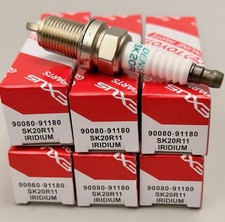 LEXUS OEM FACTORY IRIDIUM SPARK PLUG SET 2004-2006 RX330 90080-91180   picture