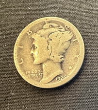 1926-S Mercury Dime 10c Silver Coin *Semi Key Date* Coin Original Surfaces picture