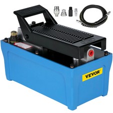 10000PSI Air Hydraulic Foot Operated Pump with 6.56FT Hose Single Acting picture