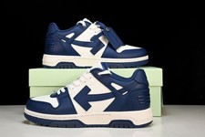 NEW OFF-WHITE Out Of Office Blue Men's Shoes  picture