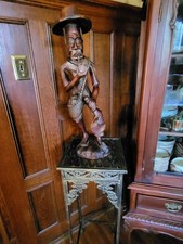 HAND CARVED FIGURE - AFRICAN MAN - Striking Craftsmanship and Character 25