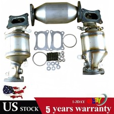 NEW All 3 manifold Catalytic Converter Set For Honda Accord 2008 - 2012 3.5L picture