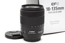 Mint Canon EF-S 18-135mm f3.5-5.6 IS USM Lens with Box #52425 picture