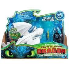 Toothless Black Whit Set Articulated Posable Version picture