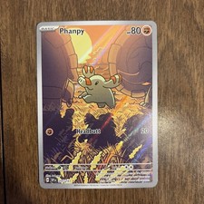 Phanphy Illustration Rare Surging Sparks Pokemon 2024 205/191 picture