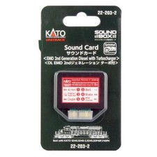 Kato 22-203-2 Soundbox Sound Card EMD 2nd Generation Diesel w/ Turbocharger picture