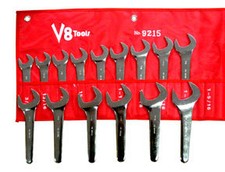V8 Tools 9215 15pc SAE Service Wrench Set for Trucks and Cars picture