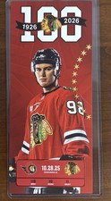 Connor Bedard First Career Hat Trick Blackhawks Ticket 10/28/25 picture
