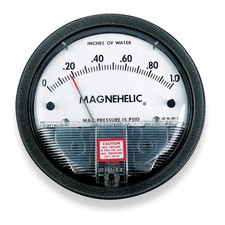 DWYER 2003 Pressure Gauge,0 to 3 In H2O 1W489 picture