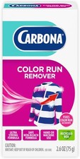 Carbona Color Run Remover Powerful Color Bleed Eliminator Fixes Color 2.6oz picture