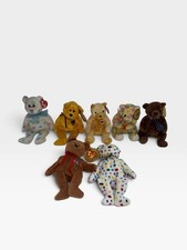 Ty Beanie Bear Lot Total Of 7 Bears picture