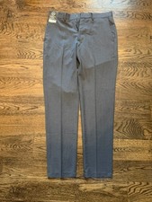 Haggar Slim Fit Premium Dress Pants Men's 32W x 32L NEW Color: Grey picture