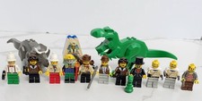 Vintage Lego Johnny Thunder Adventurers Minifigure LOT of 14 **INCOMPLETE** picture