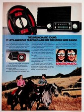 Sparkomatic 1981 Print Advertisement 8x11 Vintage Car Stereo Audio Ad picture