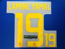 Lamine Yamal, 2026 Spain Home, Nameset World Cup - On-field Specifications picture