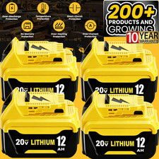2/4Pack 12.0AH Replace For DeWalt 20V Max Lithium Ion Battery DCB206-2 DCB205-2 picture