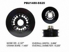 New Harmonic Balancer  PowerBond  PBU1480SS25 picture