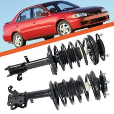 Front Struts w/ Coil Spring for 1993 - 2002 Chevrolet Geo Prizm Toyota Corolla picture