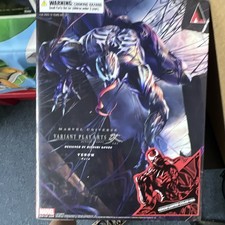 Square Enix Variant Play Arts Kai Venom Action Figure Boxed w/Alt Hands & Head picture