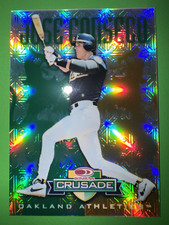 Donruss 1997 Crusade Jose Canseco Oakland A's Serial 209/250 lowest $ on eBay picture