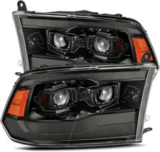 AlphaREX for Ram 1500HD 2009-2018 Projector Headlight LED LUXX Plank Style Jet B picture
