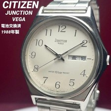 1988 model, battery replaced, CITIZEN JUNCTION VEGA, Made in Japan picture