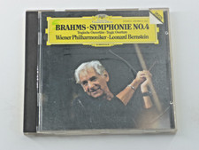 Brahms Symphony No 4 Tragic Overture Bernstein Vienna Philharmonic DG CD picture
