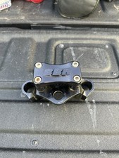 BBR KLX110 Triple Clamp - Black Og Style picture