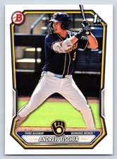 ANDREW FISCHER  BREWERS RC 1st card  2026 BOWMAN PROSPECTS #BP- 149 picture