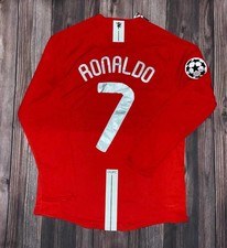 Cristiano Ronaldo 7 2008 UCL Final Manchester United Nike Long Sleeve Jersey picture