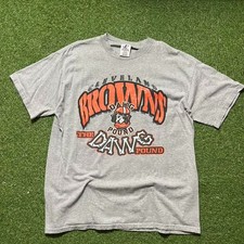 Vintage 1990s NFL Cleveland Browns dawg pound graphic shirt VK15395 picture