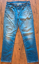 Levi's Men's 500 Series Straight Fit Blue Denim Jeans Medium Wash 5-Pocket picture