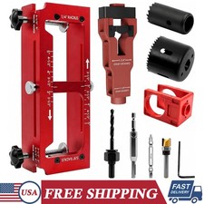 Door Hinge Jig Door Latch Mortise Tool Door Lock Installation Kit Door Hinge Tem picture