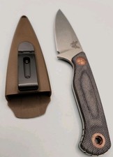 Benchmade Dacian 203 Blue Denim Mi Carta CPM Magnacut - Fixed blade picture