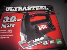 ULTRA STEEL 3.0 AMP JIG SAW and Blades NEW picture