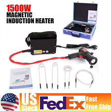 1500W Magnetic Induction Heater Kit Bolt Remover Flameless Heat Tool+4 Soft Coil picture
