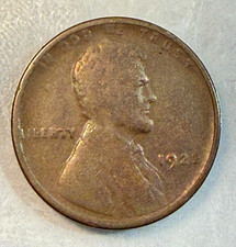 1922 No D Lincoln Cent Strong Reverse Choice VF Authenticated CHRC picture