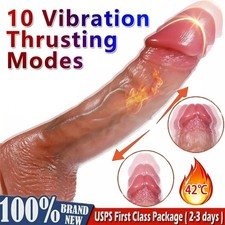 4IN1-Telescopic-Thrusting-Heating-Vibrator-Dildo-for-Women-Massage-Toy-Lubricant picture