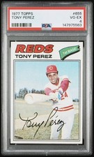 1977 Topps #655 Tony Perez HOF PSA 4 picture