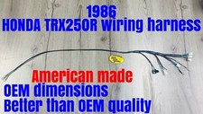 1986 Honda TRX250R OEM replica wiring harness *direct fit* picture
