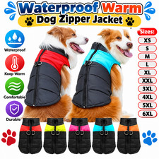 Waterproof Pet Dog Vest Jacket Winter Warm Padded Coat Small Large Puppy Clothe picture